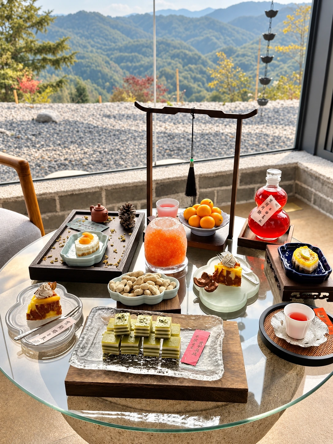山景下午茶餐点
